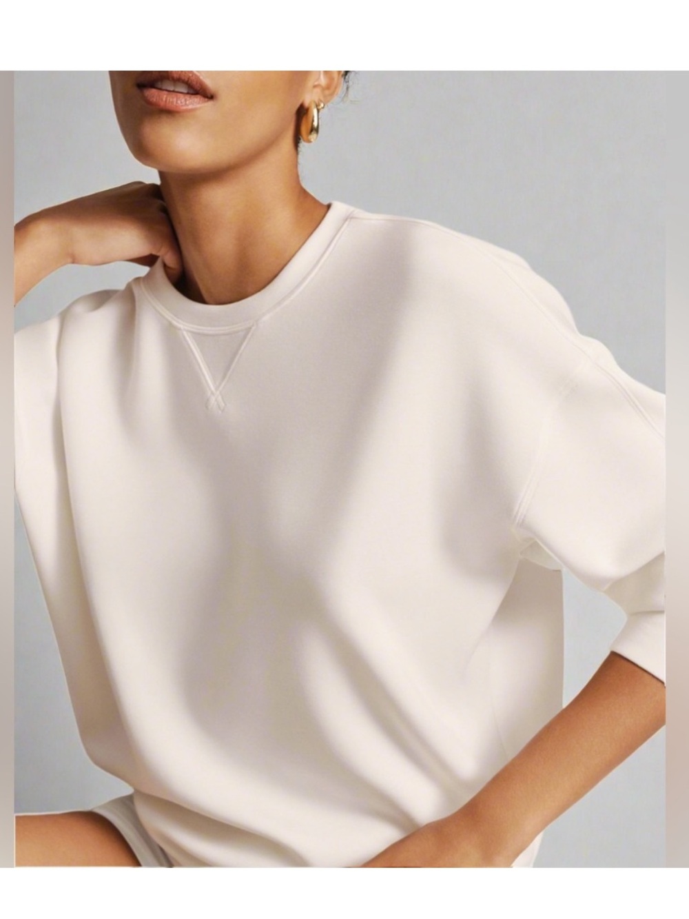Spanx Air Essentials crewneck sweatshirt Medium
